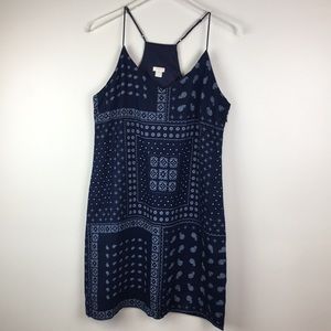 Navy bandana dress size 10